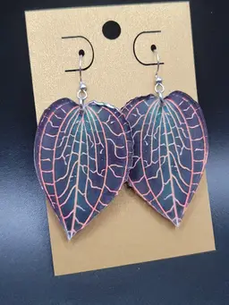 Jewel Orchid Earrings