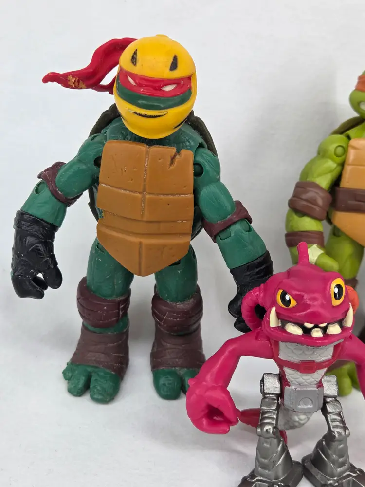 Teenage Mutant Ninja Turtles TMNT Lot 4 4.5 inch Figure