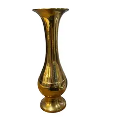 023 Vintage 6 Inch Brass Vase