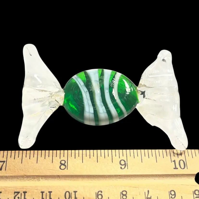 Vintage Unknown Artist Handblown Glass Candy Under 3β