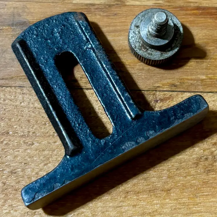 Stanley No. 78 Depth Stop with Thumbscrew - Original Rabbet Plane Parts