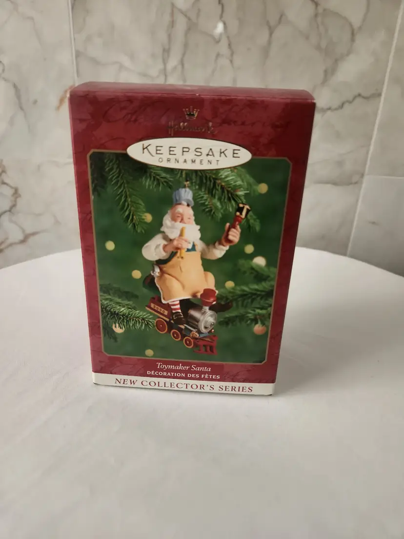 2000 Hallmark Keepsake Ornament Toymaker Santa