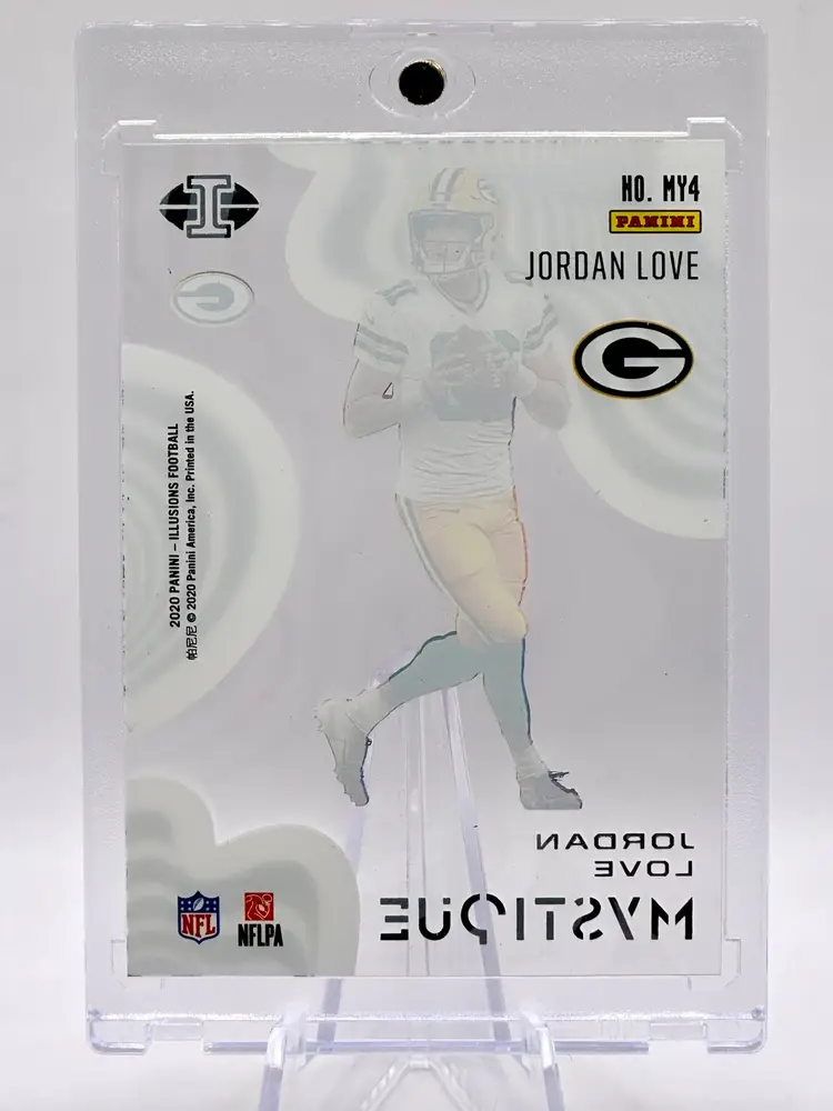Jordan Love 2020 Illusions Rookie Mystique Acetate Green Bay Packers