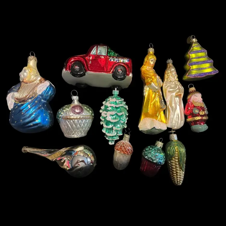 Vintage Blown Mercury Glass Ornaments Buyer Picks 1