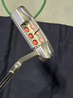 Scotty Cameron Newport Select right-handed putter.