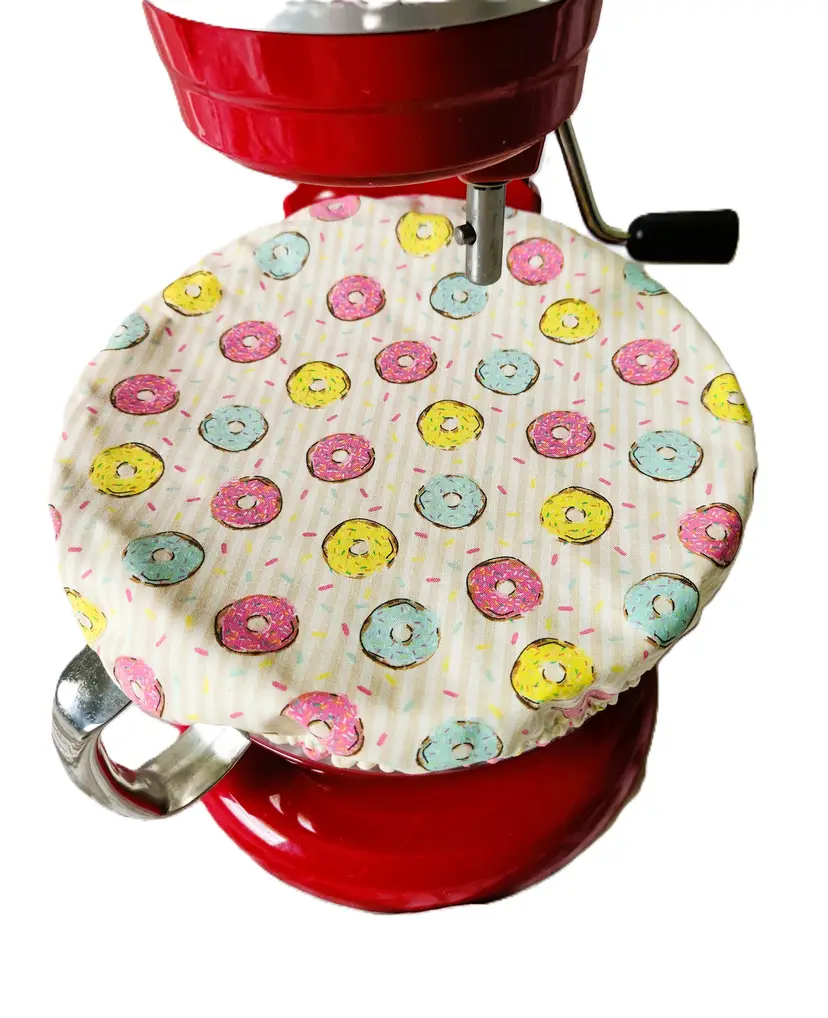 Donuts and Sprinkles Reusable and Reversable Mixing Bowl Cover