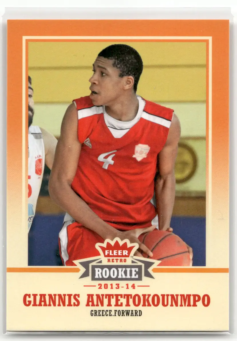 2013-14 Fleer Retro Giannis Antetokounmpo Rookie Card #47