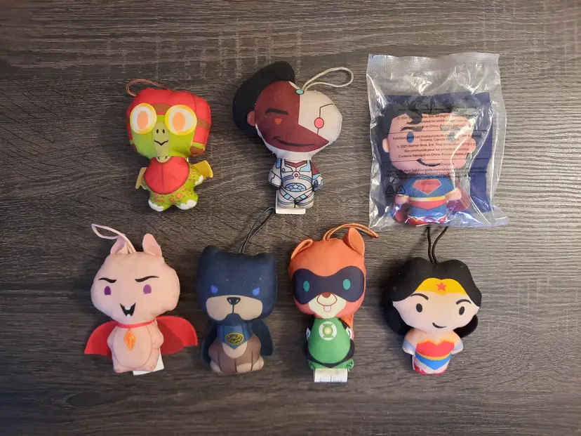 DC League of Superpets McDonald's Plush Toys