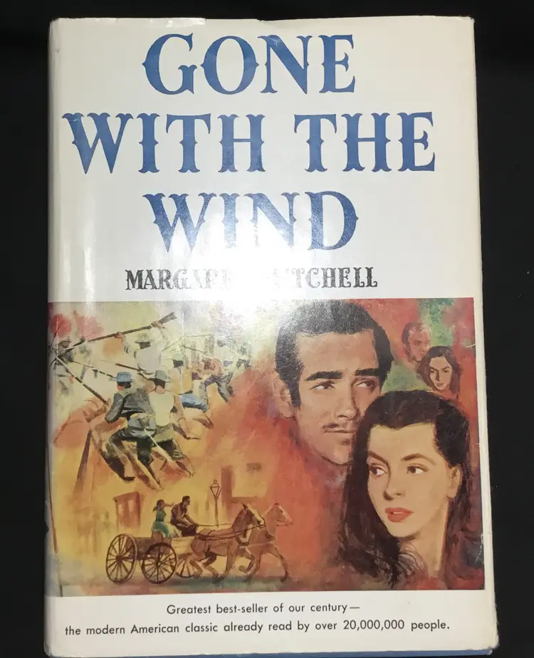 Book, Gone With the Wind, Book Club Edition 1964 by Margaret Mitchell