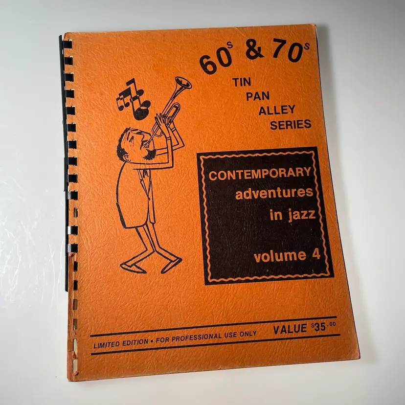 Tin Pan Alley Series 60s 70s Contemporary Adventures in Jazz Fake Songbook Volume 4