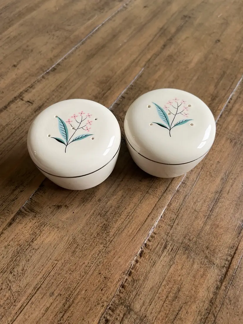 Salt And Pepper Set Regal Pattern By Alliance China Company