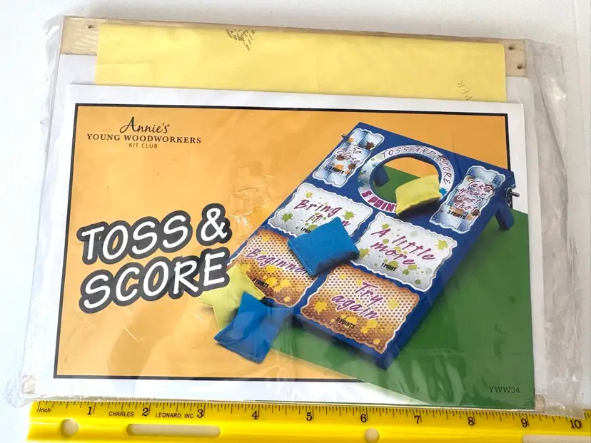 Toss and Score - Annie’s Young Woodworkers Kit Club