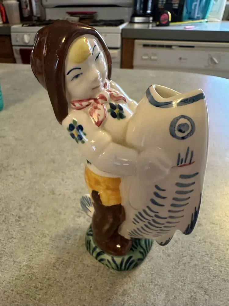 Porcelain figurine titled 'Boy from Skovshoved' by Aluminia Royal
Copenhagen