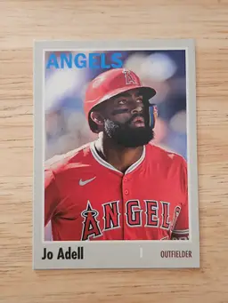 2024 Topps Archives Baseball Jo Adell Los Angeles Angels Card #110