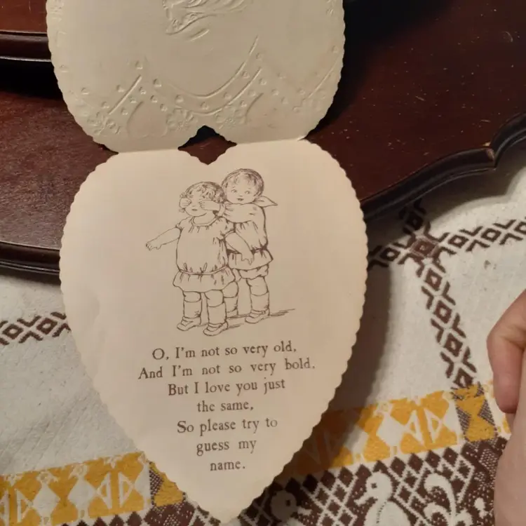 Valentines Day Cards, Set Of 2