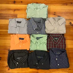 10 Men’s Polo Ralph Lauren, Ralph Lauren, And Lauren Ralph Lauren, Button Down Shirts, All In Great Condition
