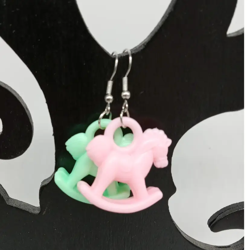 Pastel Dangle Earrings