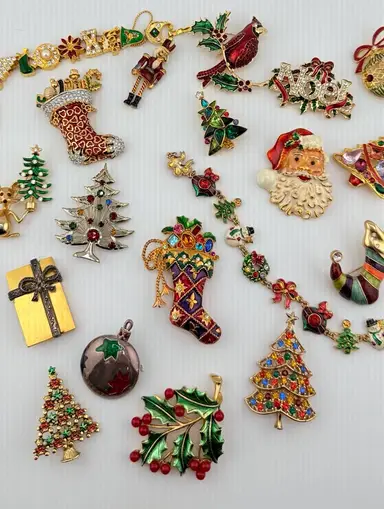 It's Time! Holiday Season Jewelry W/moonskyvintage 