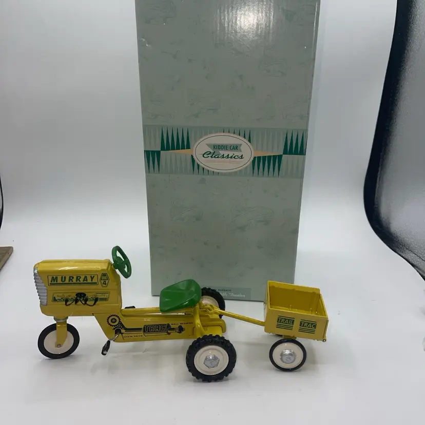 Hallmark Kiddie Car Classics 1961 Murray Tractor and Trailer NEW With Box