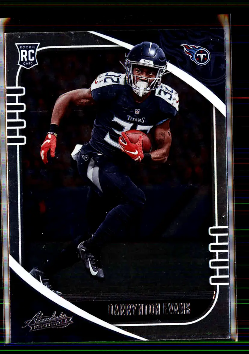 Darrynton Evans 2020 Panini Absolute #127 - Tennessee Titans - (147-326)