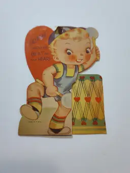 Vintage Foldable Valentine