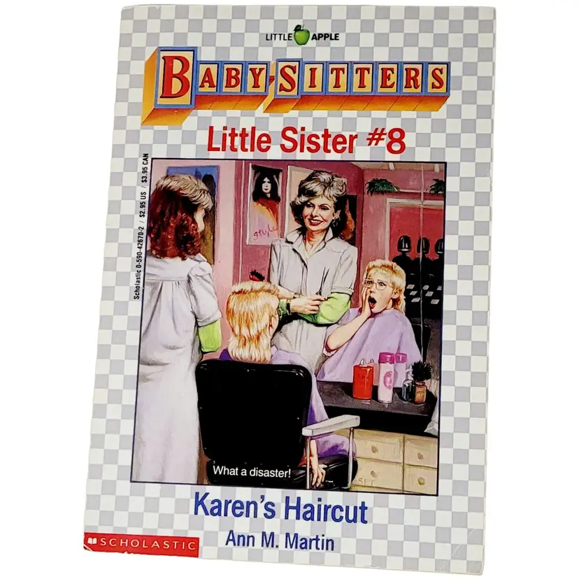 Babysitters Club little sister #8 Karen's haircut book scholastic