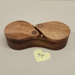 19 Wooden Dual Spice Cellar