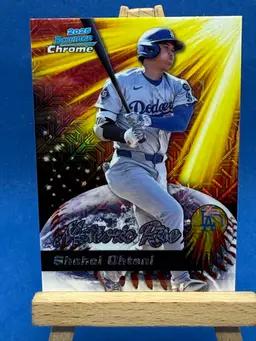 2025 Bowman Chrome Mojo Shohei Ohtani Meteoric Rise MR-12 LA Dodgers