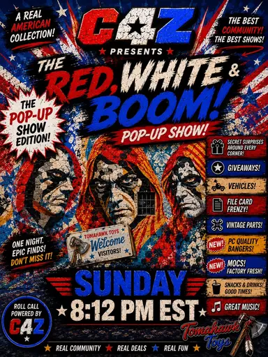 Red, White & Boom The Pop-up Show Edition!