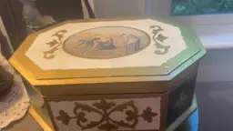 Florentine Style Musical Jewelry Box