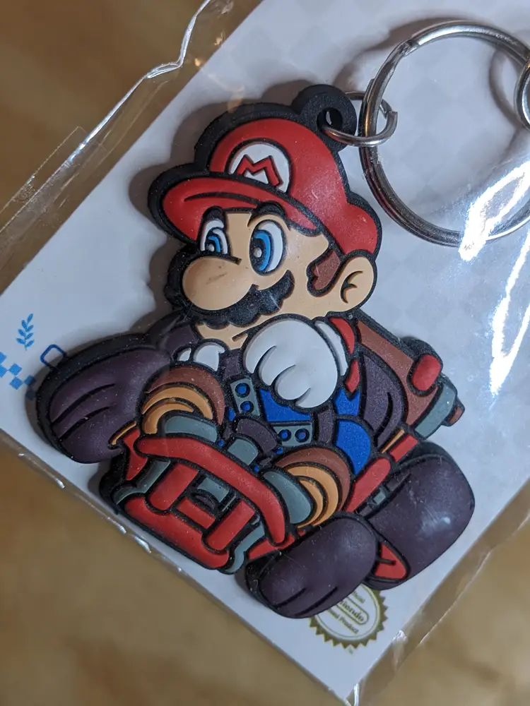Nintendo Super Mario Kart Keychain