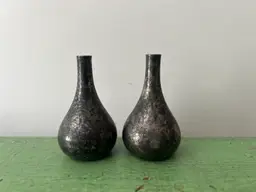 Vintage Pair of Dansk Teardrop Mini Candleholders | Jens Harland Quistgaard 1960s | Made in France