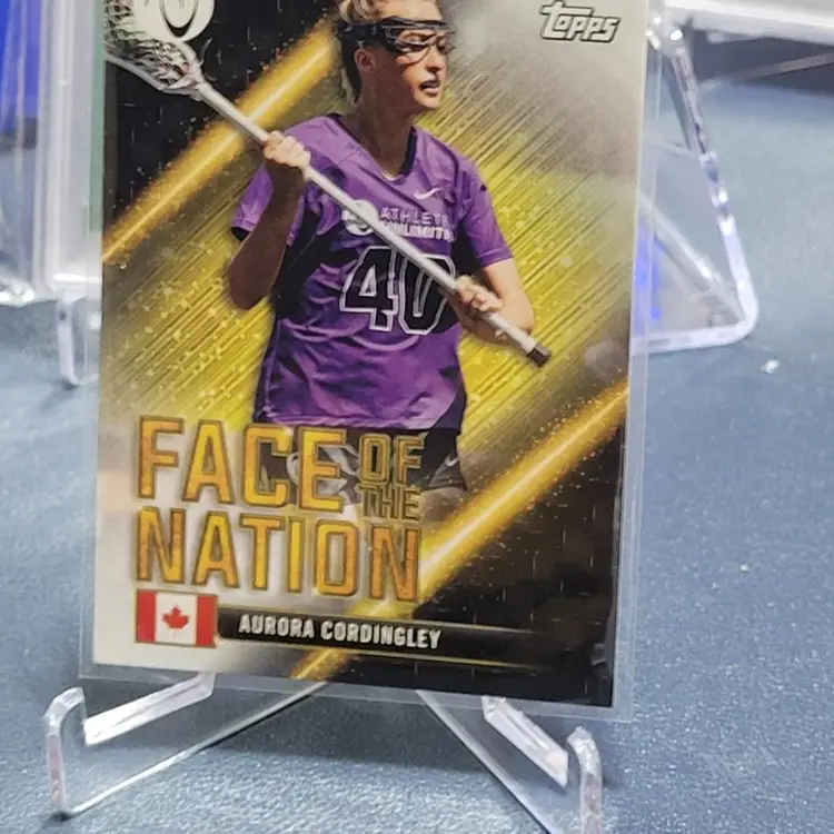 2023 Topps Athletes Unlimited Face of the Nation #FN-16 Aurora Cordingley