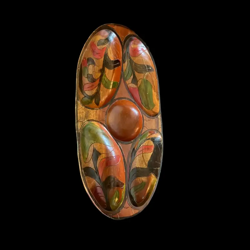 709-MCM Wooden Divided Tray