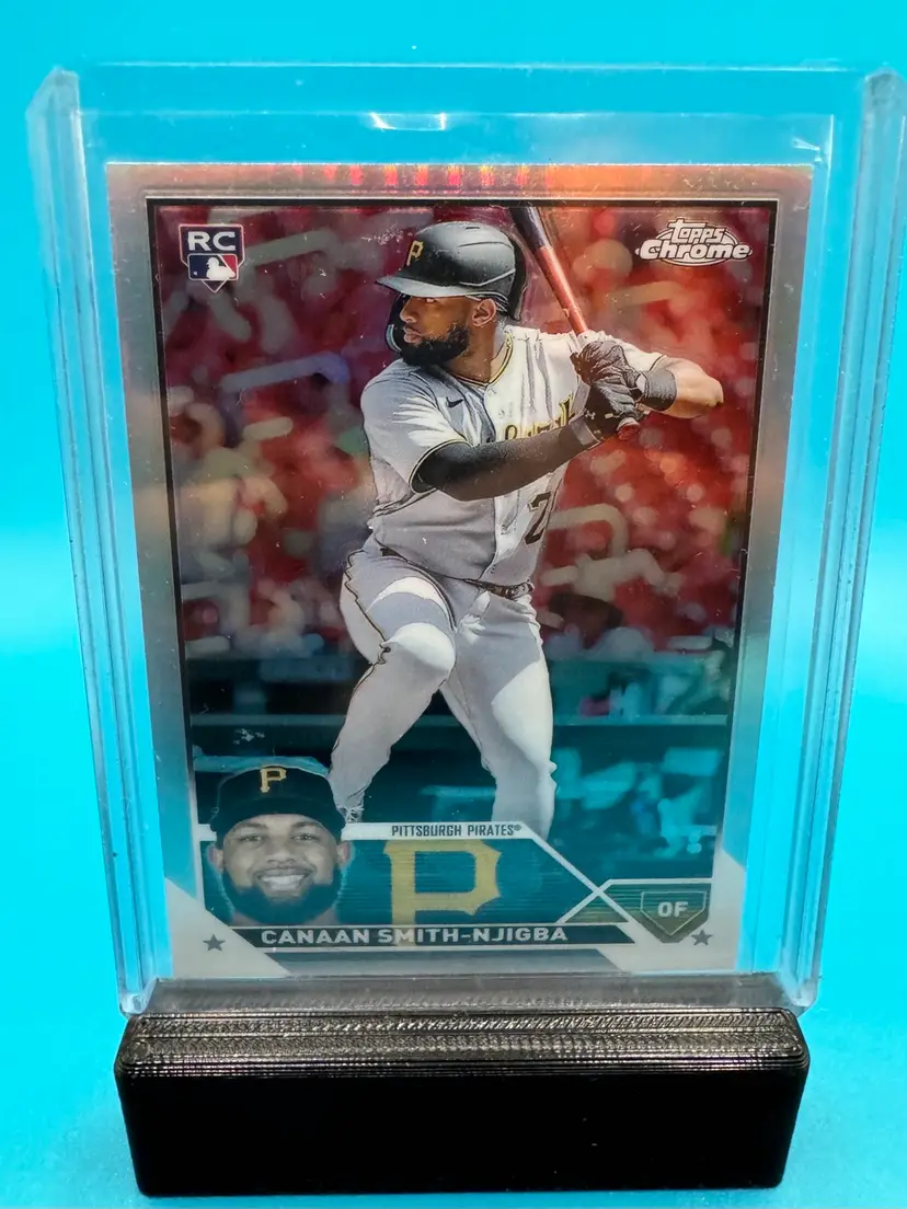 Canaan Smith-Njigba Topps Chrome Refractor RC Pittsburgh Pirates