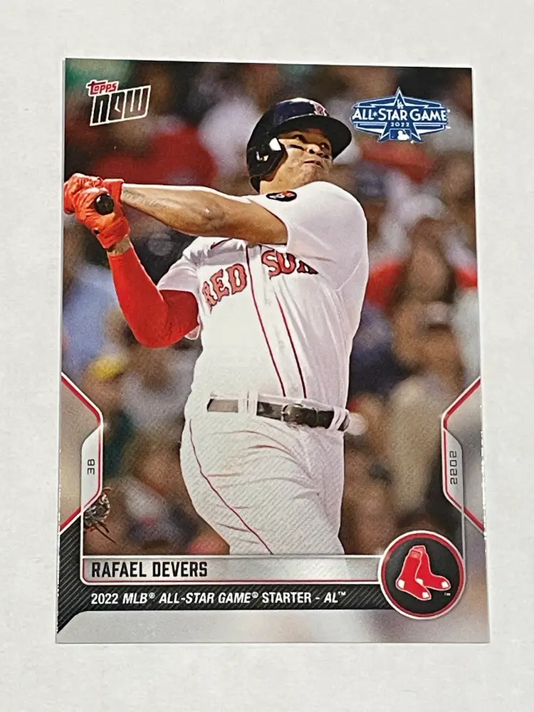2022 Topps Now MLB All-Star Game Baseball #ASG-7 - Rafael Devers - Boston Red Sox