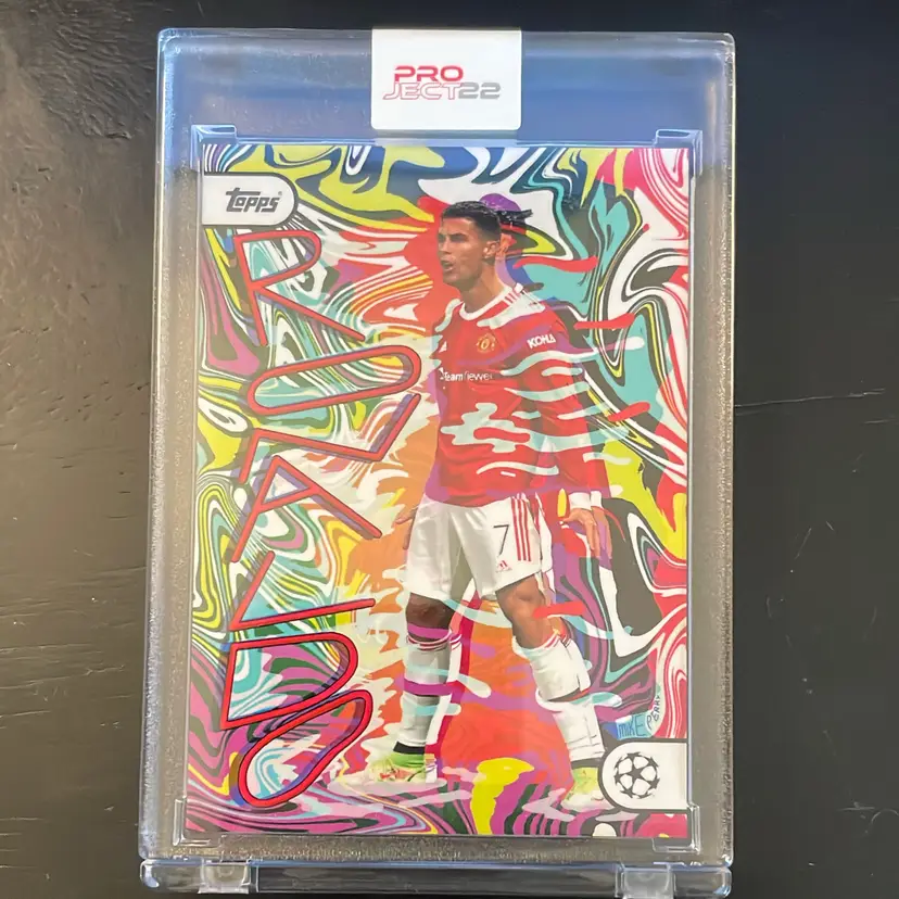 Ronaldo Topps Project 22 โฝ๏ธ Card by Mike Perry