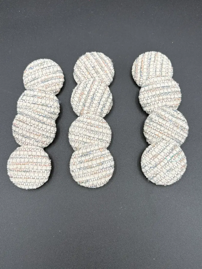 058. Buttons - Fabric Set Of 12