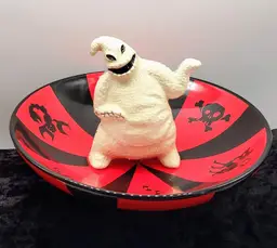Oogie Boogie Nightmare Before Christmas Candy Chip Dish 9"