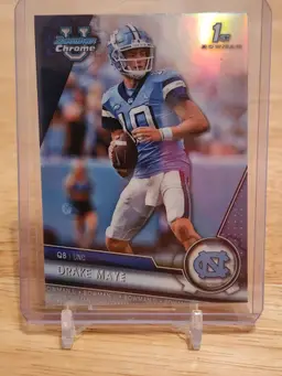 2023 Bowman Chrome U Drake Maye Refractor