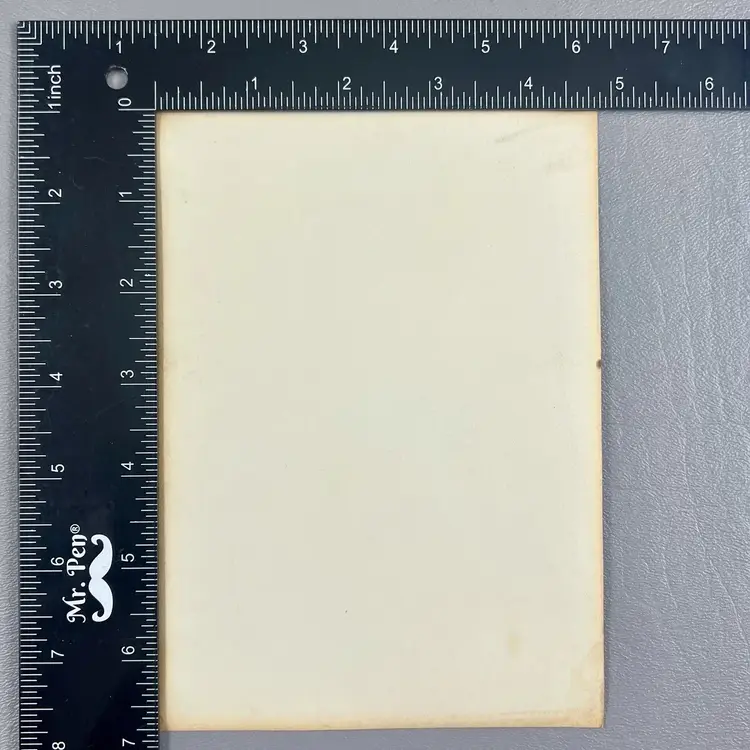 Military Photo US Navy Portrait Sailor Uniform Mustache 5x7" Black And White