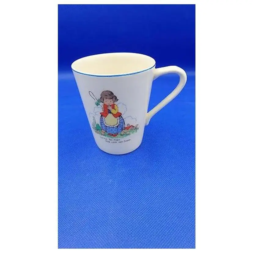 MADE IN ENGLAND BO PEEP AND HUMPTY DUMPTY COFFEE MUG