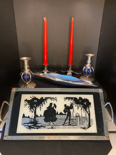 Vintage Aluminum, Silver Plated And Pewter