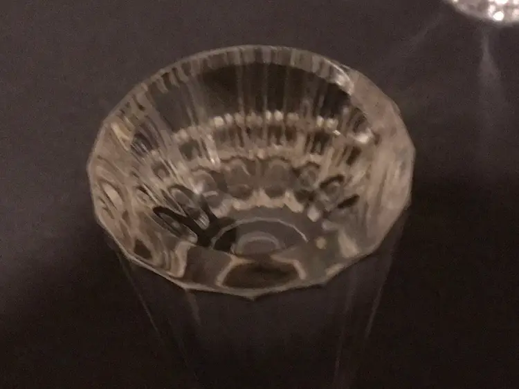 CRYSTAL 2 CANDLESTICK HOLDERS Signed BY PALOMA PICASSO FOR VILLEROY & BOCH 1990 5.25”H