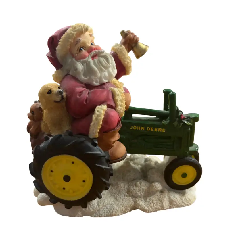 1999 John Deere Santa Figurine