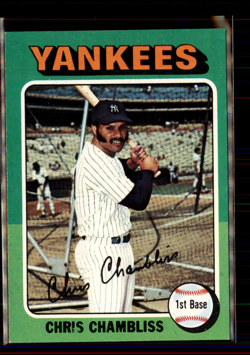Chris Chambliss 1975 Topps #585 - New York Yankees - (pk1-102)