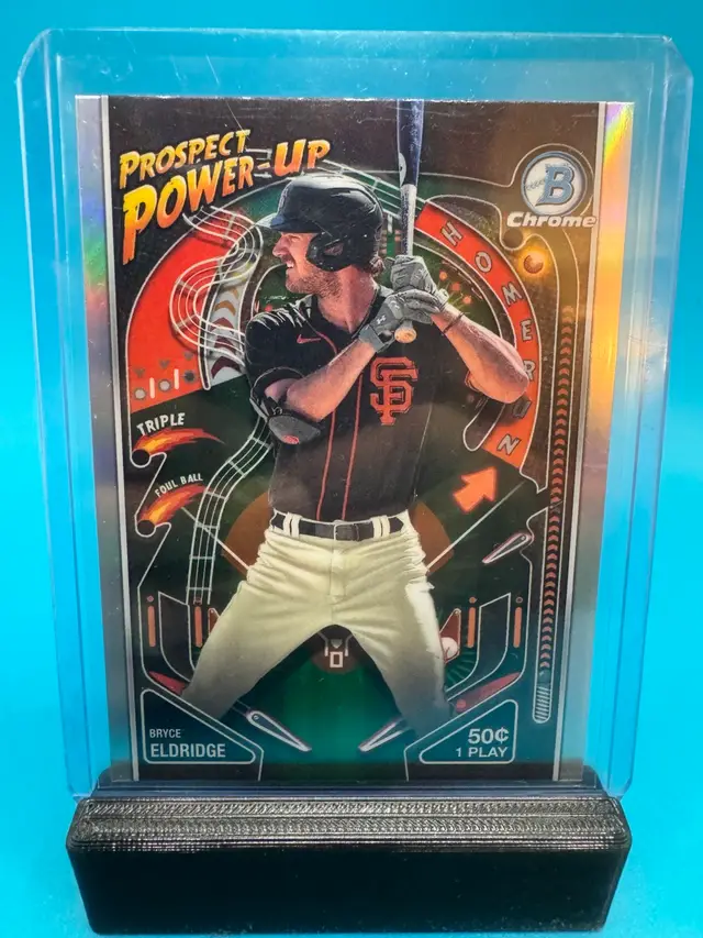 Bryce Eldridge Bowman Chrome Prospect Power Up San Francisco Giants