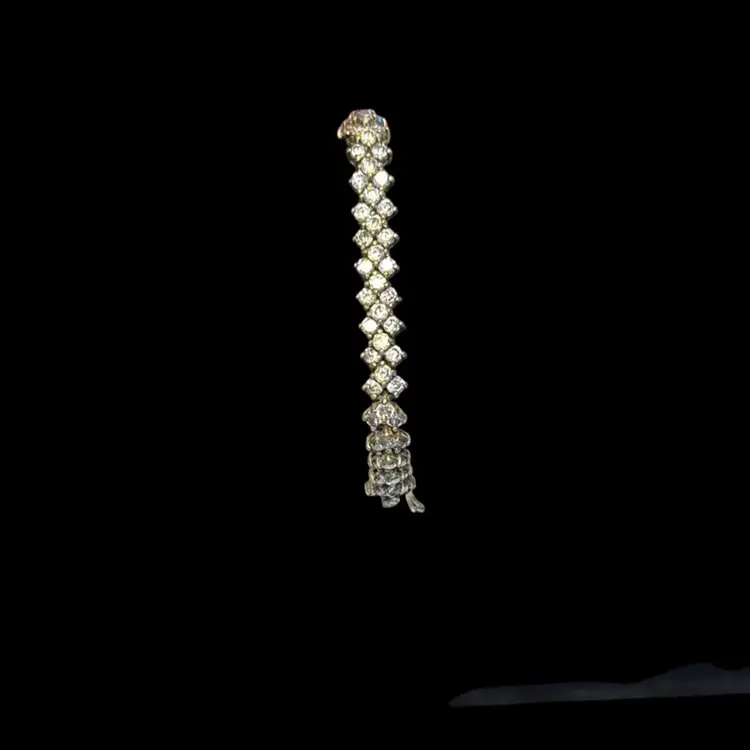 Cz Tennis Bracelet Signed PD?