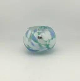 Kosta Boda Sweden Zelda Satin Glass Votive Holder 3.25”x 2.5”