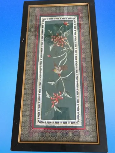 Will Run $1 Framed Silk @3:00..🌸Prebids Open 